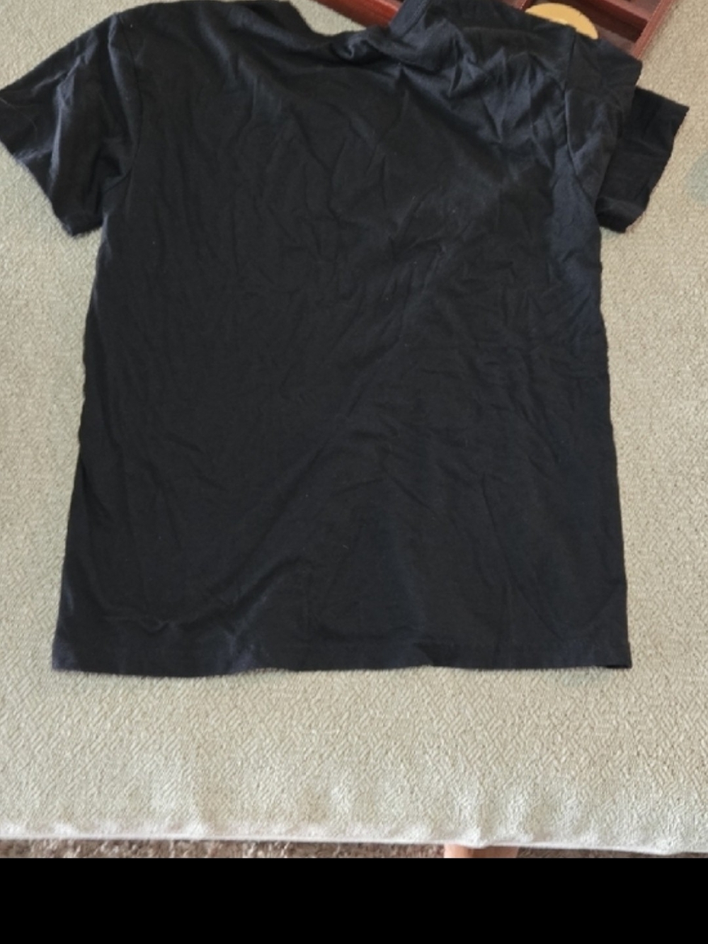 Athletic Black Tee